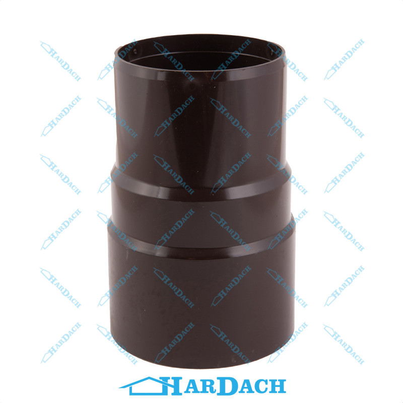 Bryza brąz 63 mm złączka rury spustowej