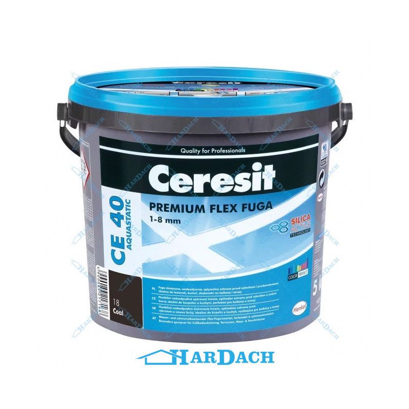 Ceresit CE 40 spoina Aquastatic COAL 5 kg Ceresit CE 40 spoina Aquastatic COAL 5 kg