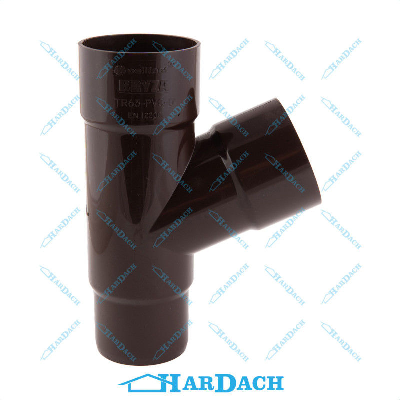 Bryza brąz trójnik 63/63/63 mm Bryza brąz trójnik 63/63/63 mm