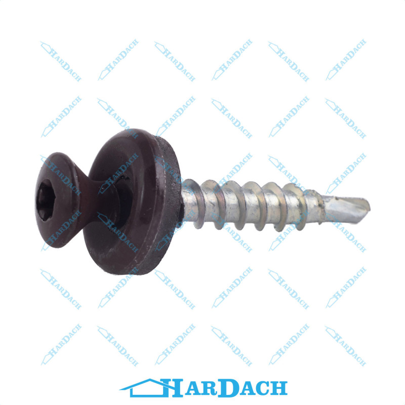 Wkręt farmerski WDD 4,8 x 35 mm RAL 8017