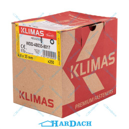 Wkręt farmerski WDD 4,8 x 35 mm RAL 8017