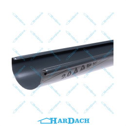 K&J&G 7016 rynna dachowa 125 mm 4 m antracytowa | HARDACH