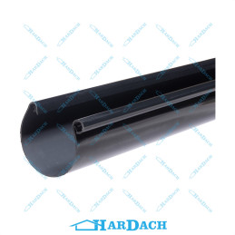 Bryza grafit rynna dachowa 100 mm (4m)