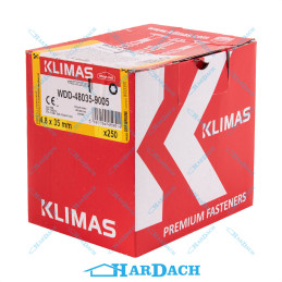 Wkręt Farmerski WDD 4,8 x 35 mm RAL 9005