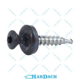 Wkręt Farmerski WDD 4,8 x 35 mm RAL 7024