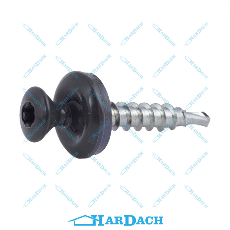 Wkręt Farmerski WDD 4,8 x 35 mm RAL 7024