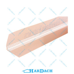 Narożnik budowlany perforowany z siatką 3.0 m PVC