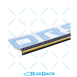 Listwa PCV dylatacyjna z siatką 6mm / 2.5 m grafit