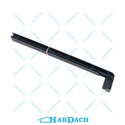 Zatyczki do parapetów stalowych 40 cm RAL 7016