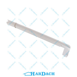 Zatyczki do parapetów stalowych 40 cm RAL 9010