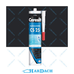 Ceresit CS25 silikon sanitarny COAL 280 ml