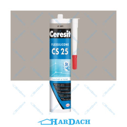 Ceresit CS25 silikon sanitarny Grey 280 ml