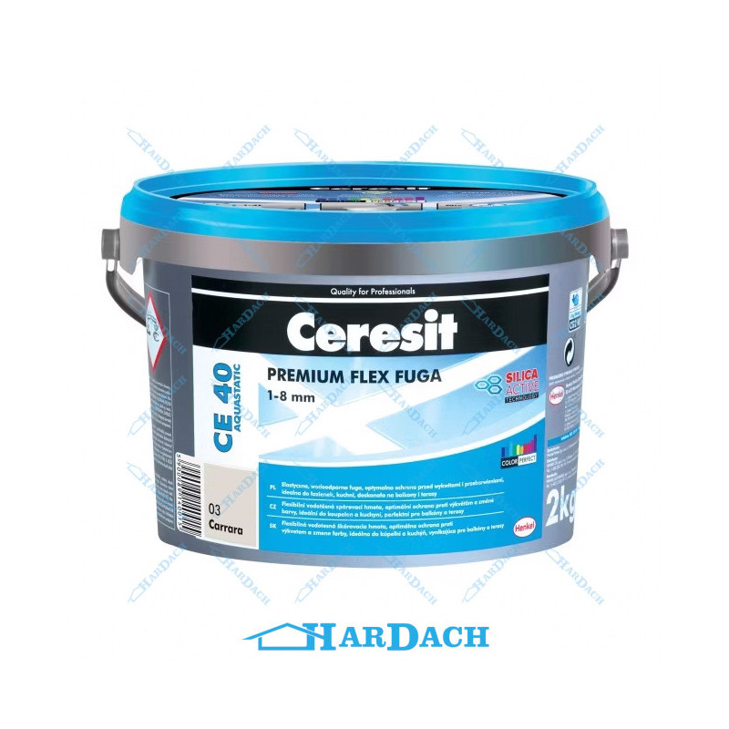 Ceresit CE 40 spoina Aquastatic CARRARA 2 kg