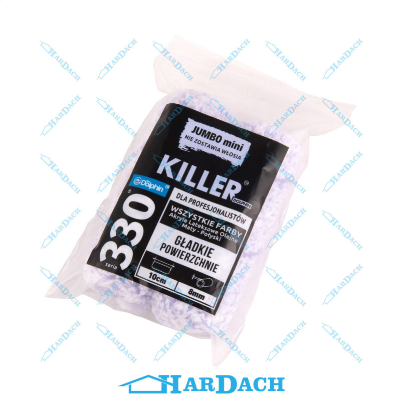 BDT 330 wałek Jumbo K10W8 krótki włos - mały wałek