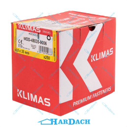 Wkręt Farmerski WDD 4,8 x 35 mm RAL 9006