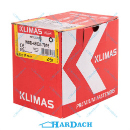 Wkręt farmerski WDD 4,8 x 35 mm RAL 7016
