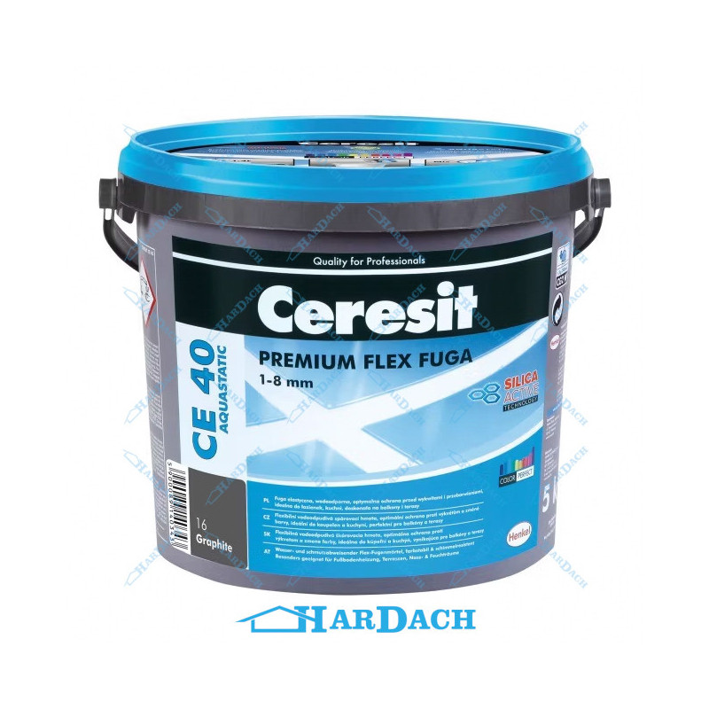 Ceresit CE 40 spoina Aquastatic GRAPHITE 5 kg