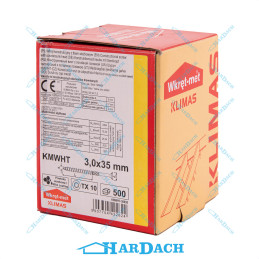 Wkręt hartowany typ MASTER 3,0 x 35 mm (500 szt)