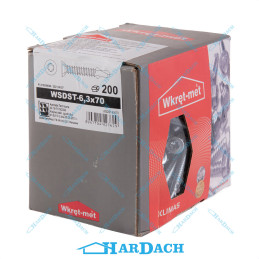 Wkręt samowiercący WSDST 6,3 x 70 mm (200 szt)