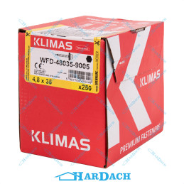Wkręt farmerski 4,8 x 35 mm RAL 9005