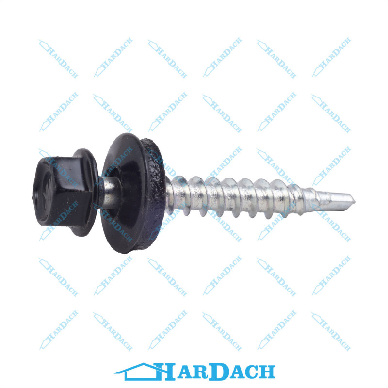 Wkręt farmerski 4,8 x 35 mm RAL 9005
