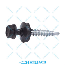 Wkręt farmerski 4,8 x 55 mm  RAL 8019