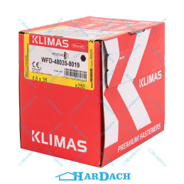 Wkręt farmerski 4,8 x 35 mm RAL 8019