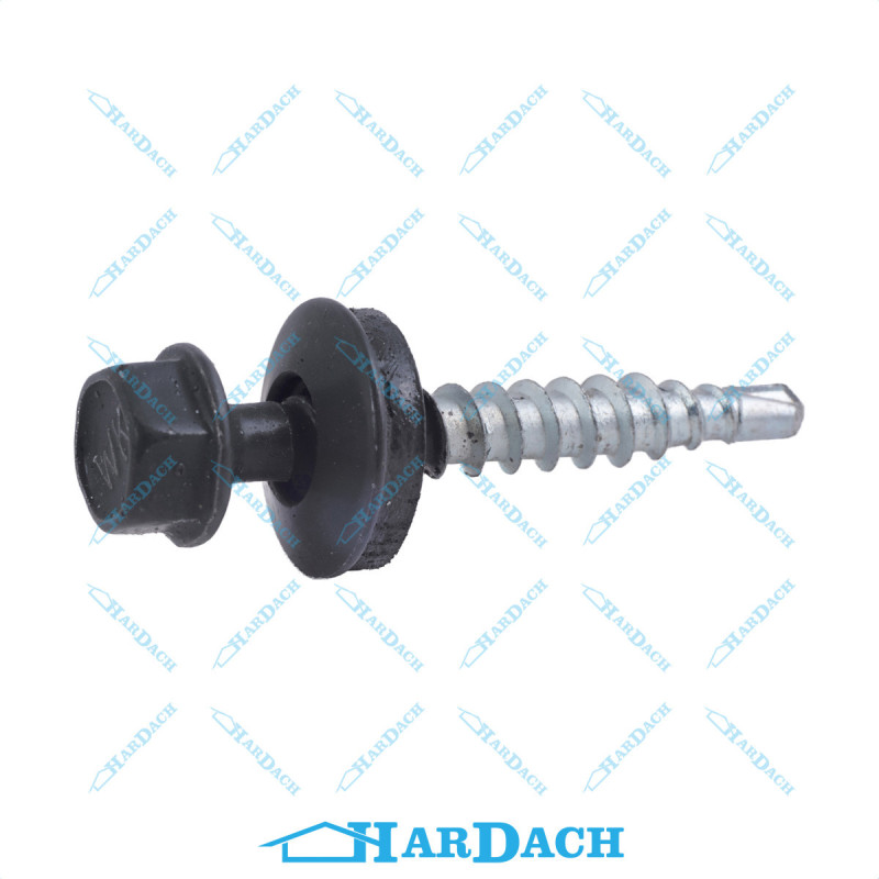 Wkręt farmerski 4,8 x 70 mm RAL 7016