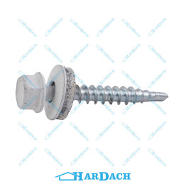 Wkręt farmerski 4,8 x 35 mm RAL 9010