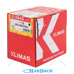Wkręt farmerski 4,8 x 35 mm RAL 9010