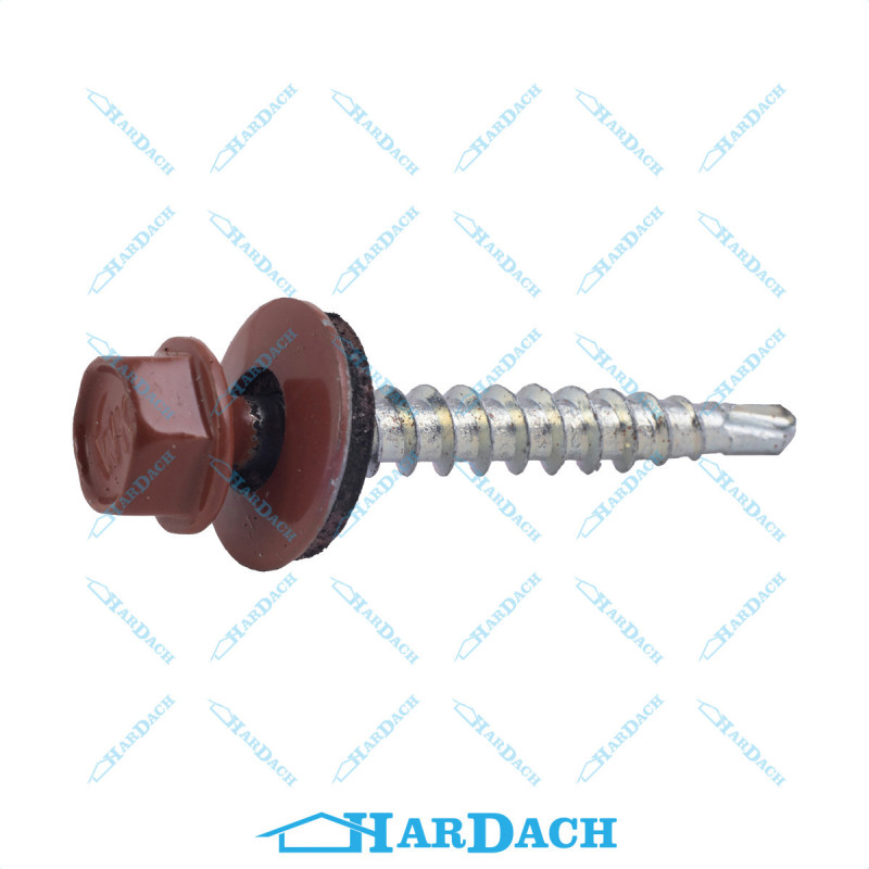 Wkręt farmerski 4,8 x 35 mm RAL 3009
