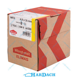 Wkręt farmerski 4,8 x 35 mm RAL 7024