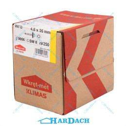 Wkręt farmerski D 4,8 x 35 mm RAL 9006