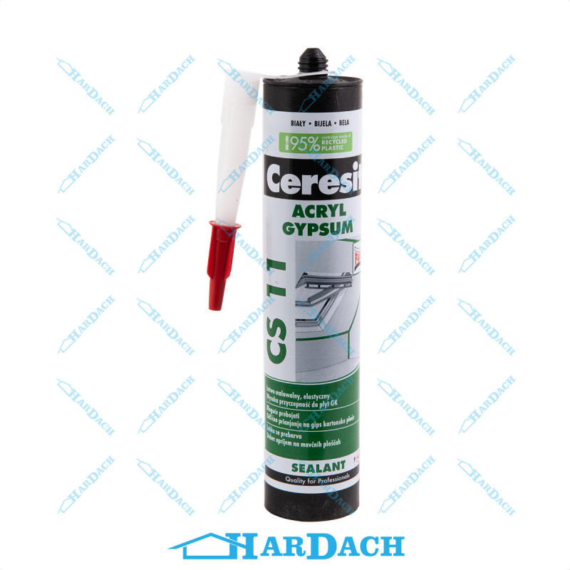 CERESIT CS11 Uszczelniacz akrylowy biały 300 ml