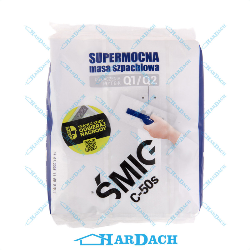 Masa szpachlowa ŚMIG C-50S 5 kg Masa szpachlowa ŚMIG C-50S 5 kg