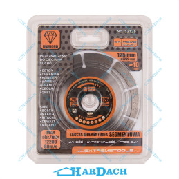 Tarcza Diamentowa SEGMENTOWA 125 mm (52125)