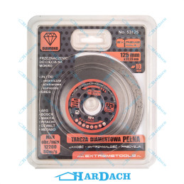 Tarcza Diamentowa PEŁNA 125 mm (53125)