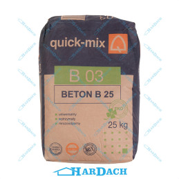 QUICK-MIX zaprawa betonowa B 25 25 kg