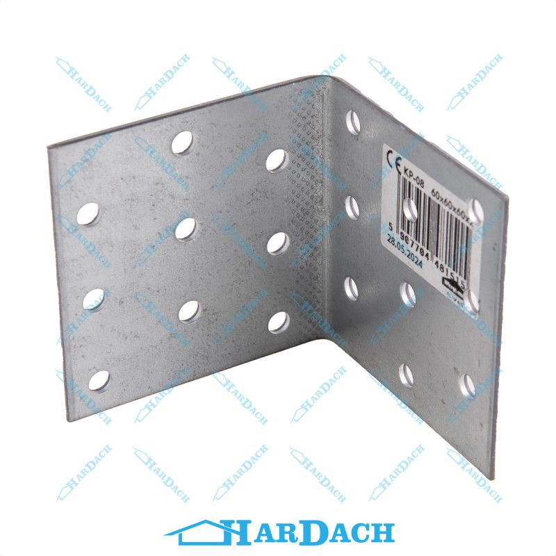 Kątownik montażowy 60x60x60 KP-08 | HARDACH