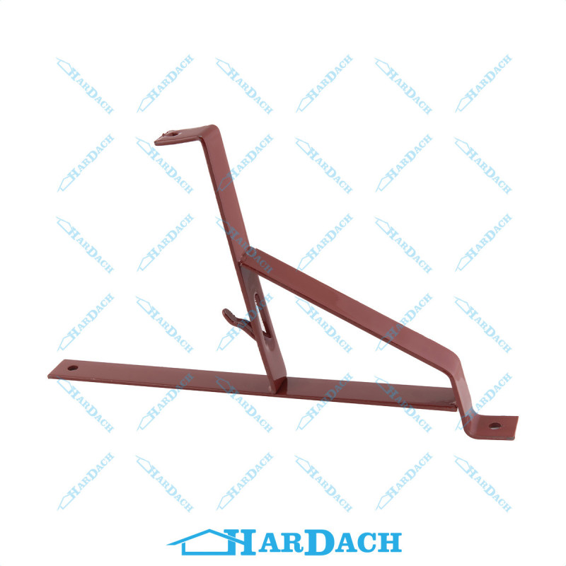 IVT wspornik płotka 15 cm KASZTAN do blachodachówki 350/20 mm