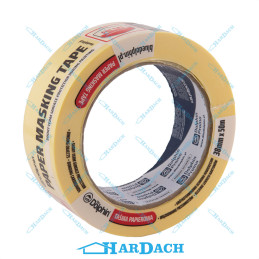 BDT Taśma malarska papierowa żółta 50 m x 38 mm