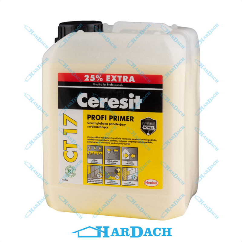 Ceresit CT17 grunt głębokopenetrujący 5 l