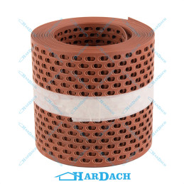 TAŚMA WENTYLACYJNA OKAPU ceglasta 100 MM (rolka 5 m)